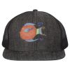 Flat Bill Six-Panel Trucker Cap Thumbnail