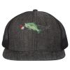 Flat Bill Six-Panel Trucker Cap Thumbnail
