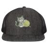 Flat Bill Six-Panel Trucker Cap Thumbnail