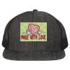 Flat Bill Six-Panel Trucker Cap Thumbnail