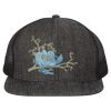 Flat Bill Six-Panel Trucker Cap Thumbnail