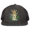 Flat Bill Six-Panel Trucker Cap Thumbnail