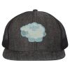 Flat Bill Six-Panel Trucker Cap Thumbnail