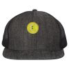 Flat Bill Six-Panel Trucker Cap Thumbnail