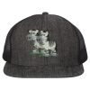 Flat Bill Six-Panel Trucker Cap Thumbnail