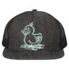 Flat Bill Six-Panel Trucker Cap Thumbnail
