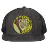 Flat Bill Six-Panel Trucker Cap Thumbnail