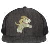 Flat Bill Six-Panel Trucker Cap Thumbnail