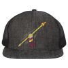 Flat Bill Six-Panel Trucker Cap Thumbnail