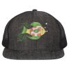 Flat Bill Six-Panel Trucker Cap Thumbnail