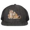 Flat Bill Six-Panel Trucker Cap Thumbnail