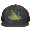 Flat Bill Six-Panel Trucker Cap Thumbnail