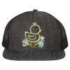 Flat Bill Six-Panel Trucker Cap Thumbnail
