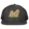 Flat Bill Six-Panel Trucker Cap Thumbnail