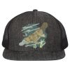 Flat Bill Six-Panel Trucker Cap Thumbnail