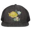 Flat Bill Six-Panel Trucker Cap Thumbnail