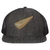 Flat Bill Six-Panel Trucker Cap Thumbnail