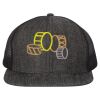 Flat Bill Six-Panel Trucker Cap Thumbnail