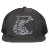 Flat Bill Six-Panel Trucker Cap Thumbnail