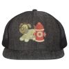 Flat Bill Six-Panel Trucker Cap Thumbnail