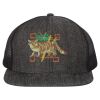Flat Bill Six-Panel Trucker Cap Thumbnail