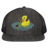 Flat Bill Six-Panel Trucker Cap Thumbnail