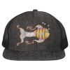 Flat Bill Six-Panel Trucker Cap Thumbnail