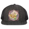 Flat Bill Six-Panel Trucker Cap Thumbnail