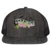 Flat Bill Six-Panel Trucker Cap Thumbnail