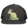 Flat Bill Six-Panel Trucker Cap Thumbnail