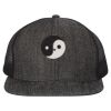 Flat Bill Six-Panel Trucker Cap Thumbnail