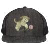 Flat Bill Six-Panel Trucker Cap Thumbnail
