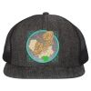 Flat Bill Six-Panel Trucker Cap Thumbnail