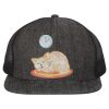 Flat Bill Six-Panel Trucker Cap Thumbnail