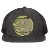 Flat Bill Six-Panel Trucker Cap Thumbnail