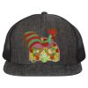 Flat Bill Six-Panel Trucker Cap Thumbnail