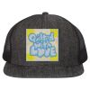 Flat Bill Six-Panel Trucker Cap Thumbnail