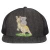 Flat Bill Six-Panel Trucker Cap Thumbnail