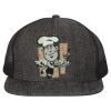 Flat Bill Six-Panel Trucker Cap Thumbnail