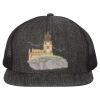 Flat Bill Six-Panel Trucker Cap Thumbnail