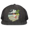 Flat Bill Six-Panel Trucker Cap Thumbnail