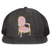 Flat Bill Six-Panel Trucker Cap Thumbnail