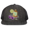 Flat Bill Six-Panel Trucker Cap Thumbnail