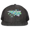 Flat Bill Six-Panel Trucker Cap Thumbnail