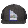 Flat Bill Six-Panel Trucker Cap Thumbnail