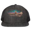 Flat Bill Six-Panel Trucker Cap Thumbnail