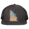 Flat Bill Six-Panel Trucker Cap Thumbnail