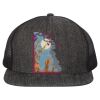 Flat Bill Six-Panel Trucker Cap Thumbnail