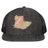 Flat Bill Six-Panel Trucker Cap Thumbnail