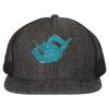Flat Bill Six-Panel Trucker Cap Thumbnail